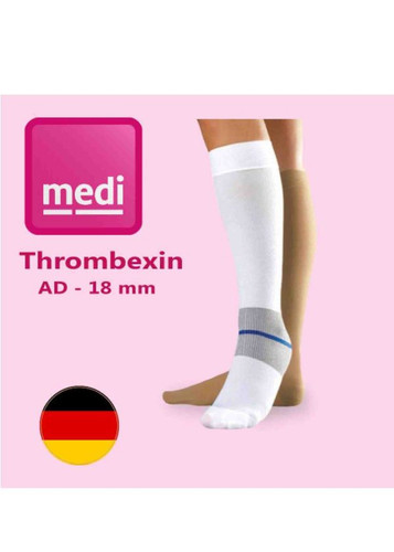 جوراب آمبولی ترومبو(ضد لخته)زیر زانو مدی مدل Medi Thrombus Embolism Socks Model AD