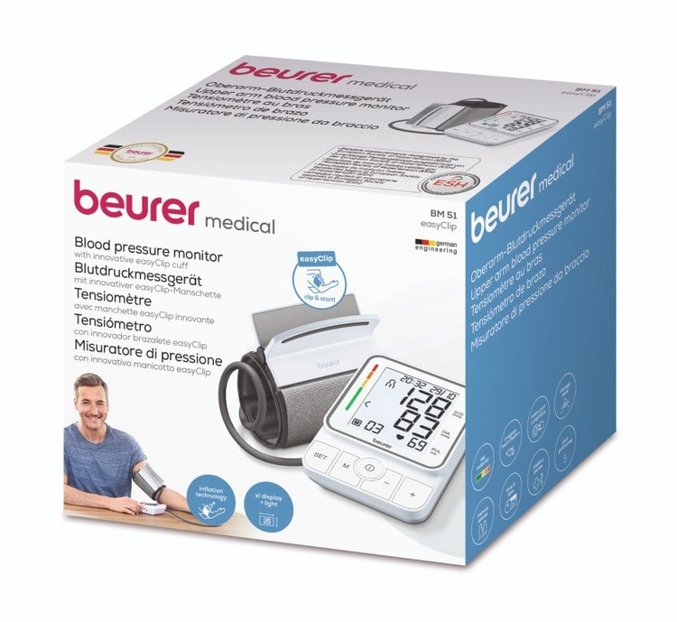 فشارسنج بازویی_BM51 با کاف ابتکاری کلیپسی