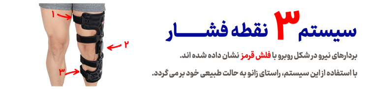 زانوبند آنلودر (زانوبند آرتروز و پای پرانتزی)