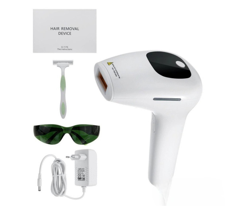 لیزر خانگی حذف موی زائد صورت و بدن hair removal device