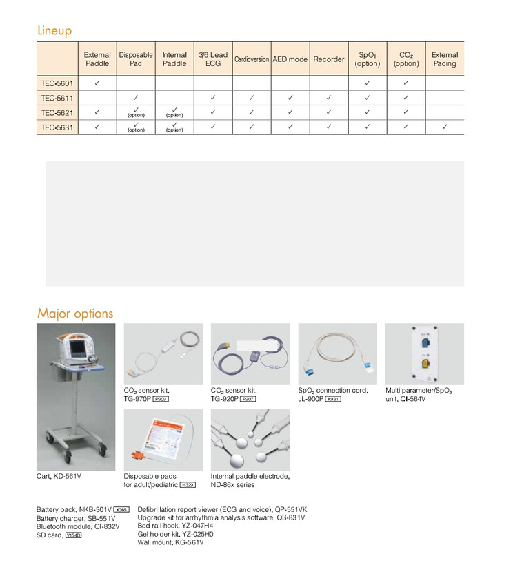 دستگاه الکتروشوک مدل TEC-5631